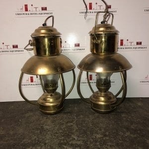 Single Brass hanging lights