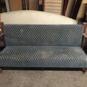 Blue cloth bench (6ft)