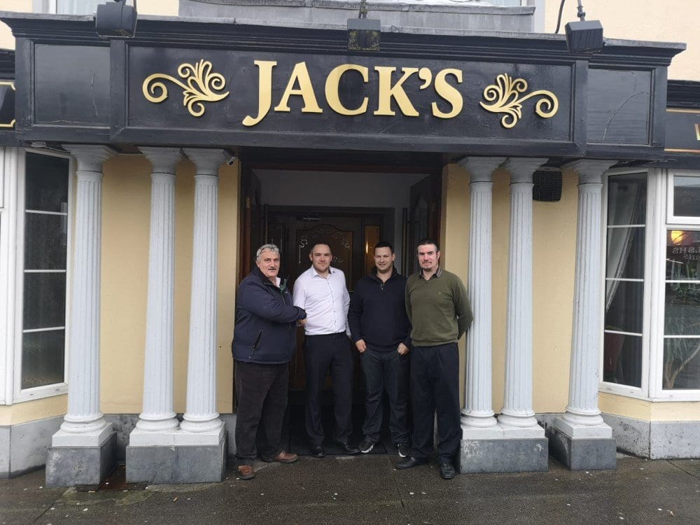 Bar Fit Out of Jack's Bar, Moate, Ireland Used Pub and Hotel Equipment