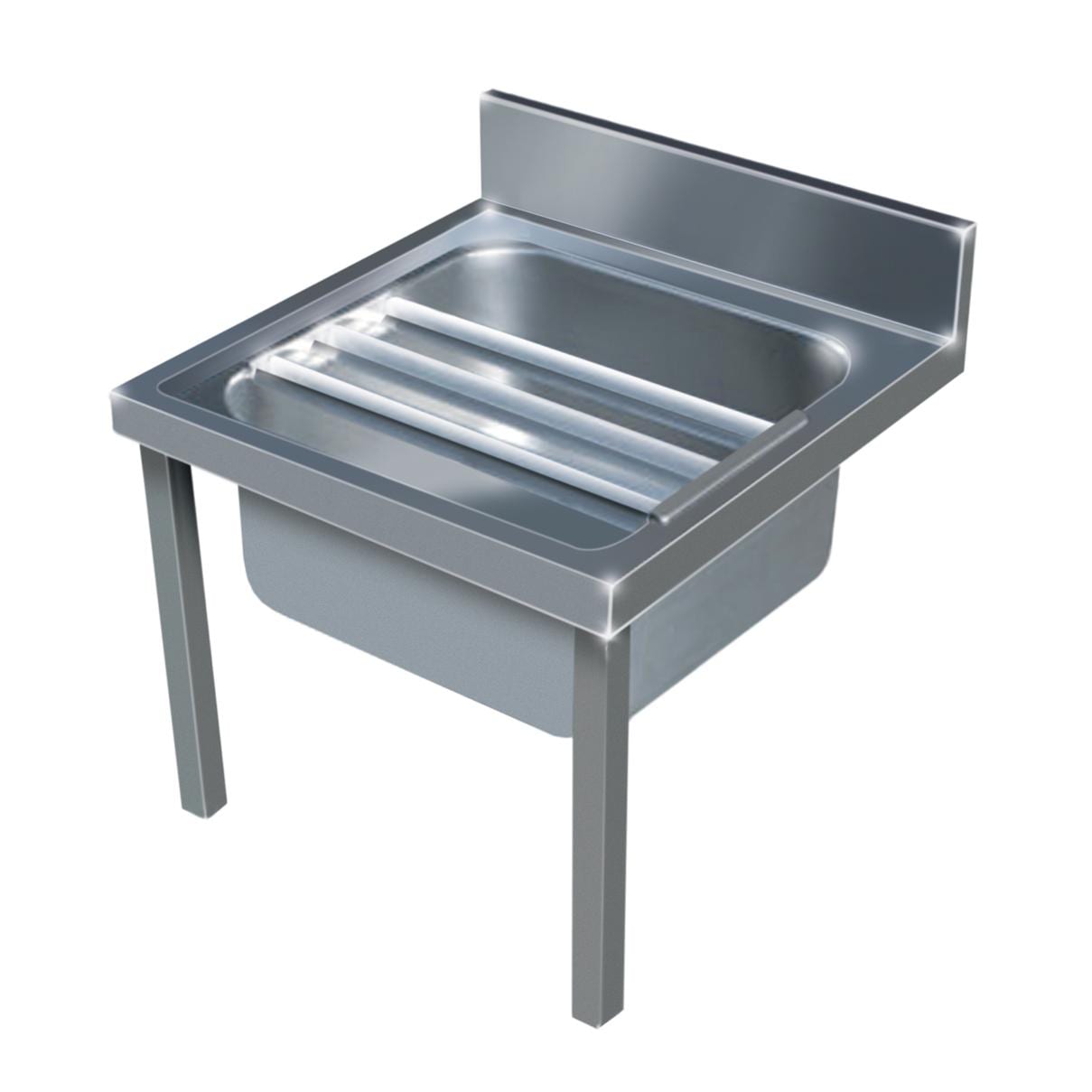 401618 STAINLESS STEEL MOP SINK Used Pub and Hotel Equipment
