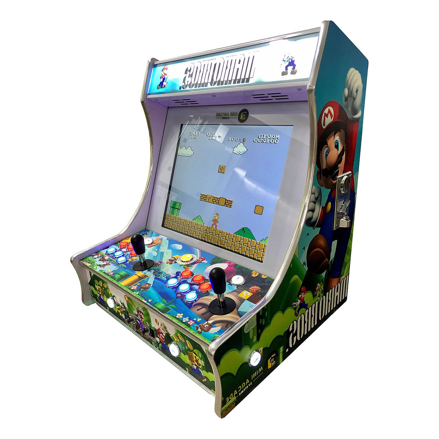 Super Mario Table Top Arcade Machine