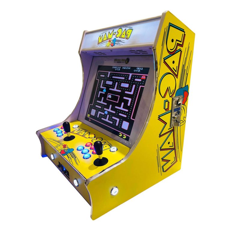 MINI ARCADE SYSTEMS PacMan Table Top Arcade Machine Used Pub and