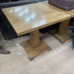 Large square table