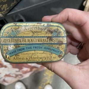 The Allen Burys tin box