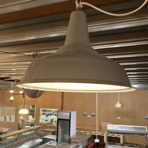 Grey ceiling light