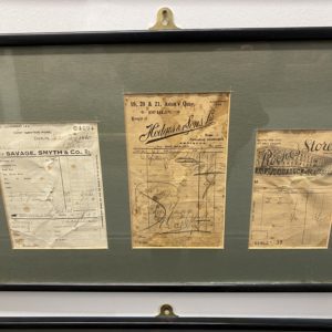 Old invoices Astons quay