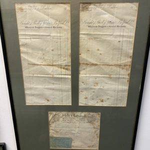 Old invoice Mary street