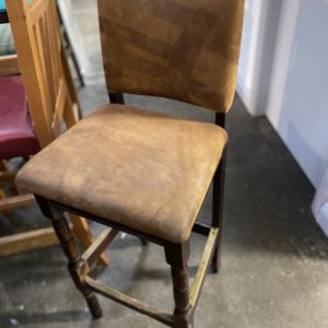High stools with backs