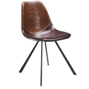 Artisan Splay Leg Side Chair (Brown)