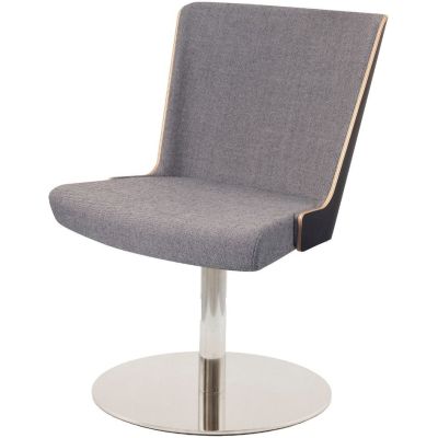 Skapa Semi UPH Round Swivel Base Side Chair