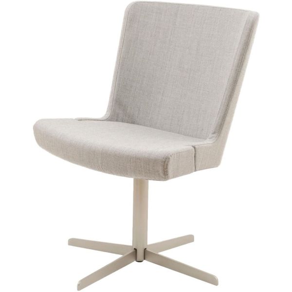 Skapa UPH Four Star Swivel Base Side Chair (Nickel)