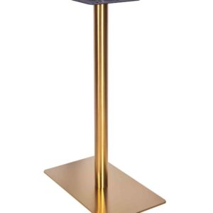 Zeus Single Pedestal Table Base - Poseur Height