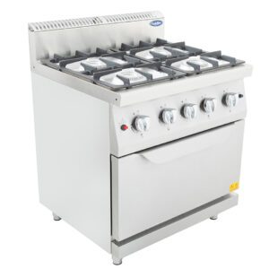 4BO-2 FOUR BURNER WITH OVEN