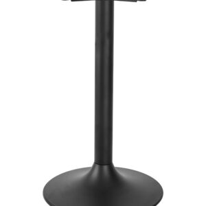 Trumpet Medium - Mid Height Table Base (EPC Black)