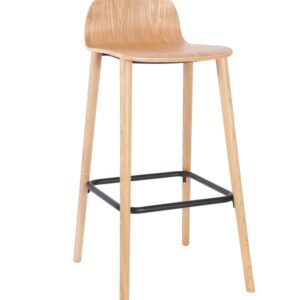 Copenhagen High Stool - Wood Legs